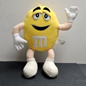 Yellow Peanut M&M Plush